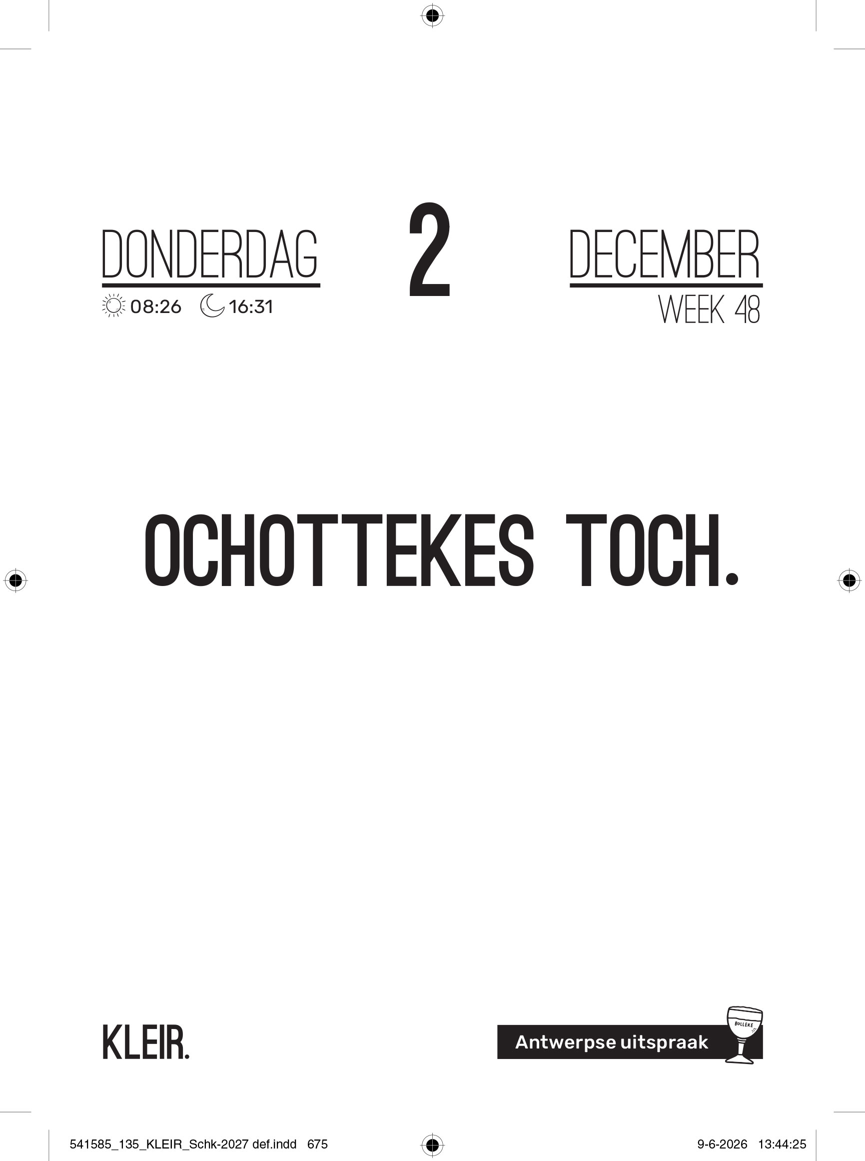 Scheurkalender pagina 5